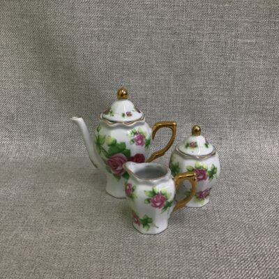 3pc Miniature Tea Set