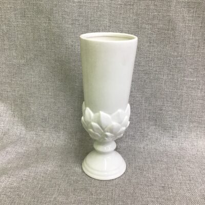 Vintage White Ceramic Avon Vase