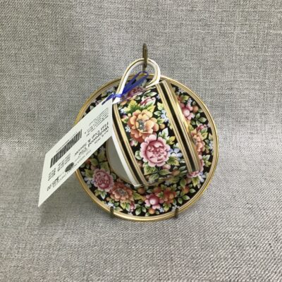 Wedgwood ‘Clio’ Flat Cup & Saucer