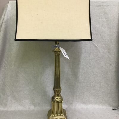Large Vintage Table Lamp- 35″h