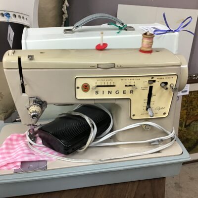 Antique Singer Sewing Machine- Portable