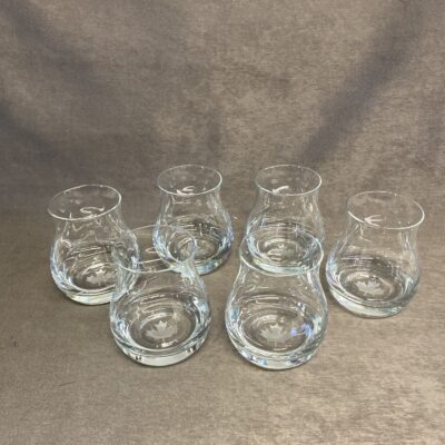Set 6 Glencairn Whiskey Glasses