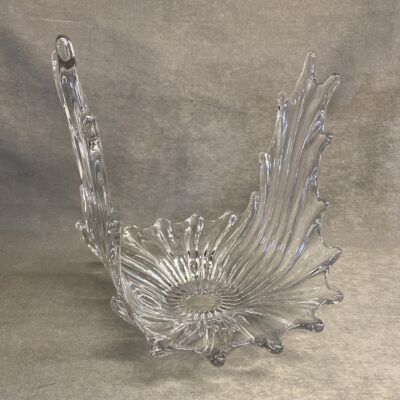 Vtg Glass “Splash” Bowl