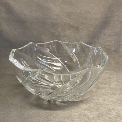 Crystal Bowl – Swirl