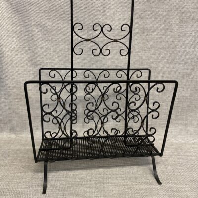 Wrougth Iron Magazine Rack