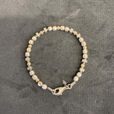 925 Silver Bead Bracelet