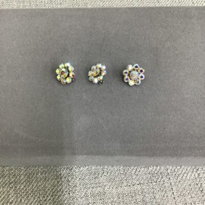 Beautiful! Set of 3 Sparkly Mini Brooches