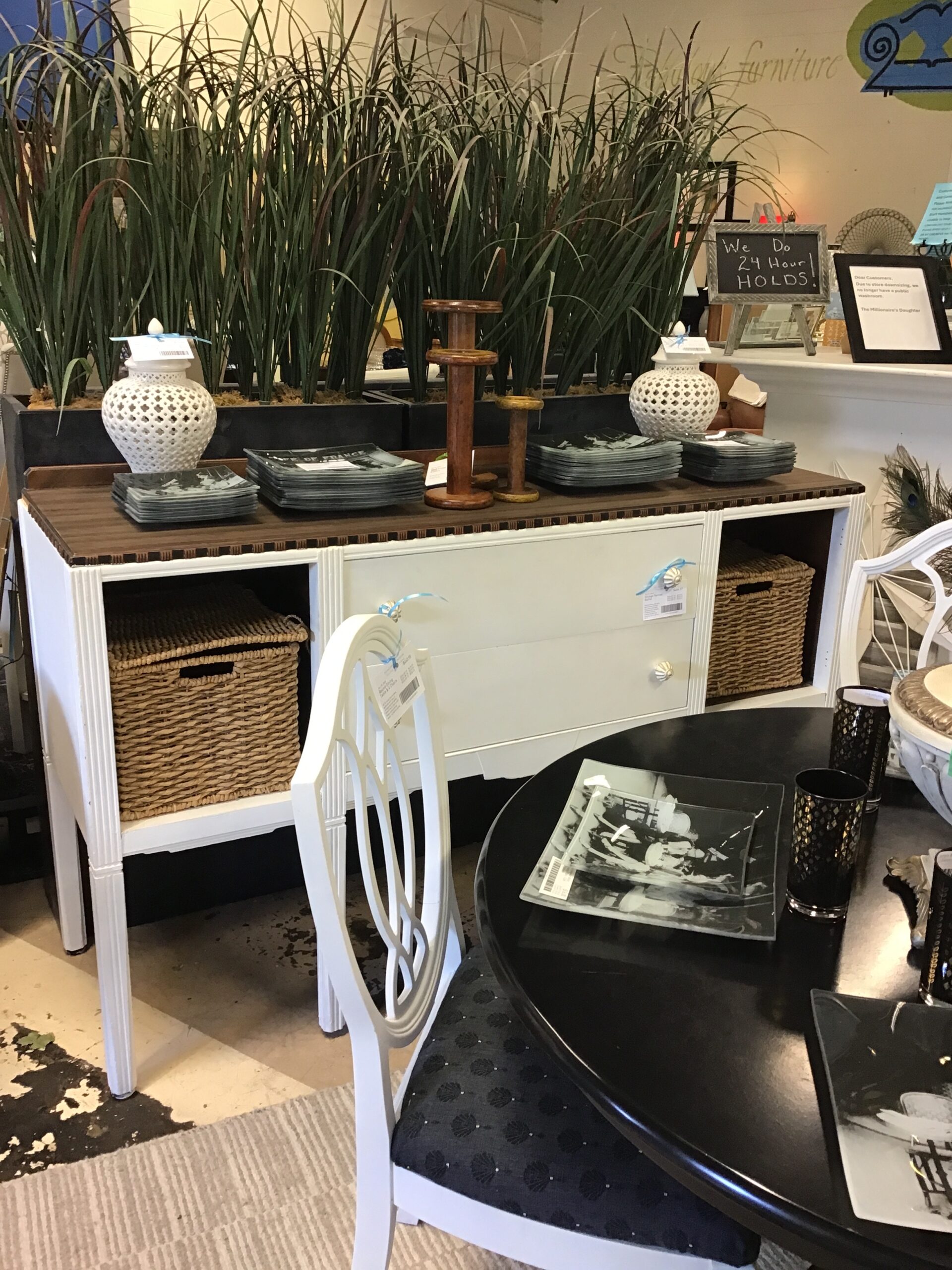 Vintage Painted Buffet