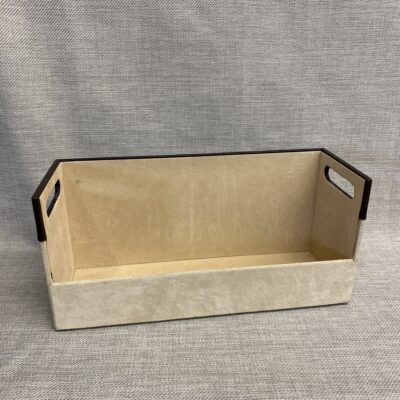 DVD/Game Rack – Faux Suede