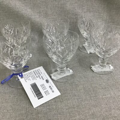 ‘Georgian’ Webb Corbett Water Goblets (6)