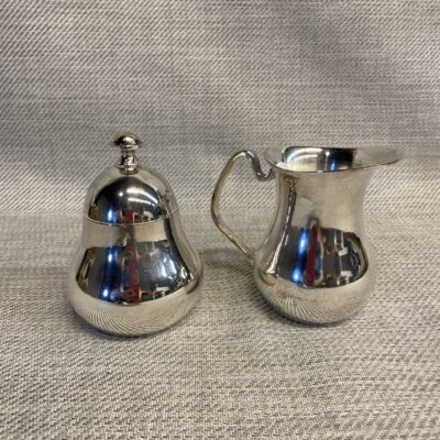 Silverplate Creamer & Sugar