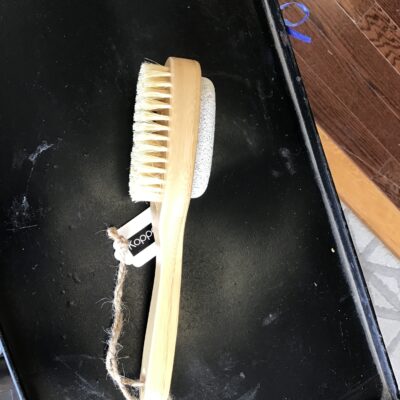 New! Foot Pamper Brush