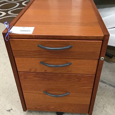 Natural Tone Filing Cabinet