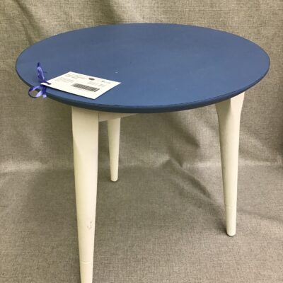Round Painted Side Table