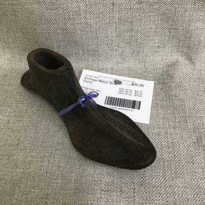 Vintage Metal Shoe Form
