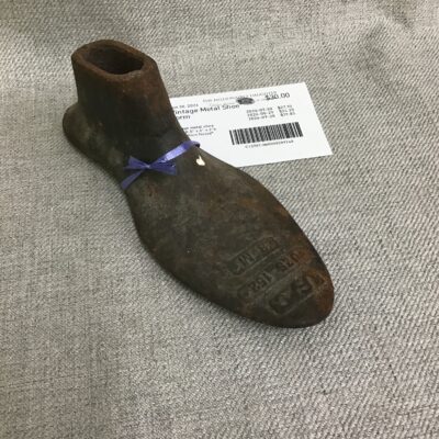 Vintage Metal Shoe Form