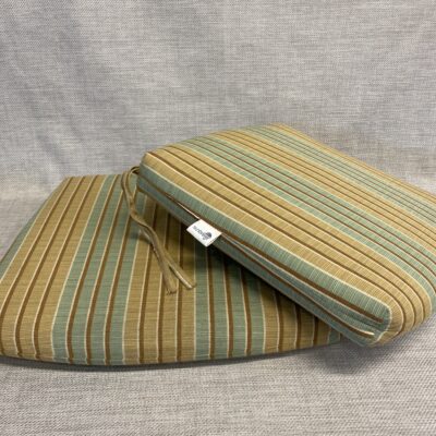 PAIR Sunbrella Chair Cushions – Striped