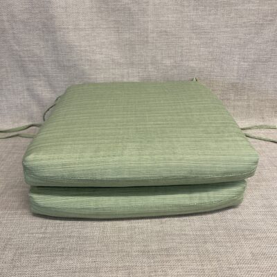 PAIR Sunbrella Chair Cushions – Green