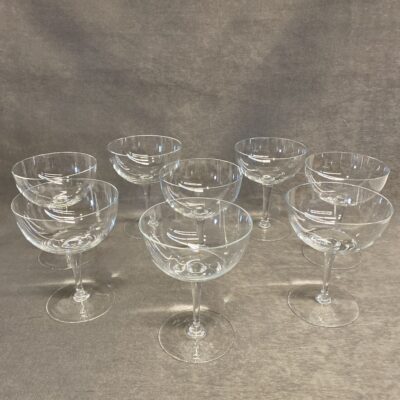 Set 8 Champagne Coupes