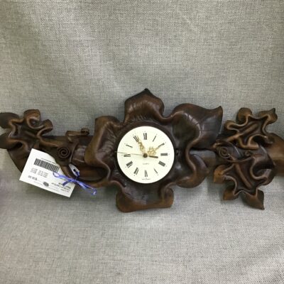 Unique Leather Wall Clock