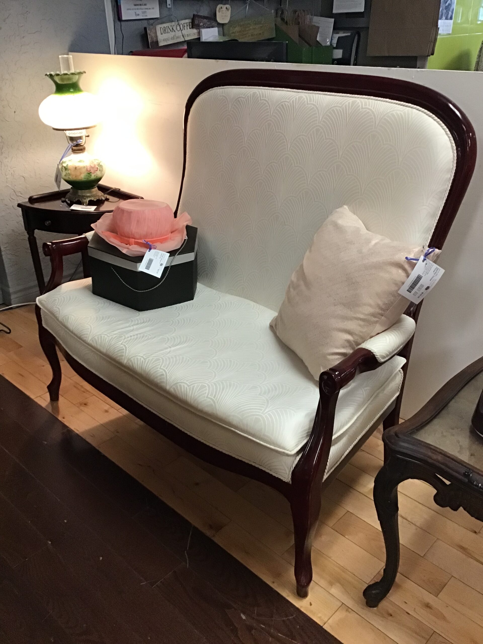 Queen Anne Style Settee