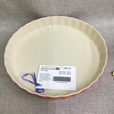 Swiss Pro Ceramic Pie Tray