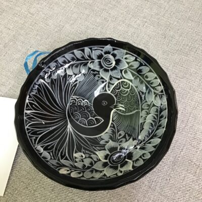 Patterned Ceramic Dish