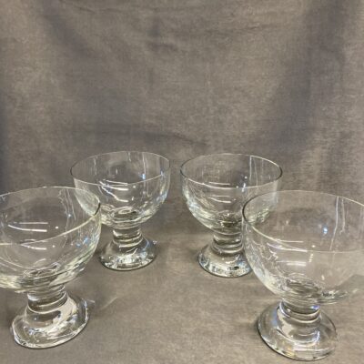 Set 4 Glass Sundae Bowls