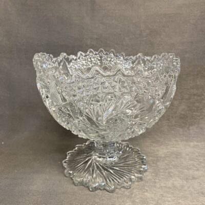 Pinwheel Crystal Compote