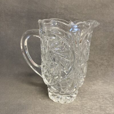 Pinwheel Crystal Jug