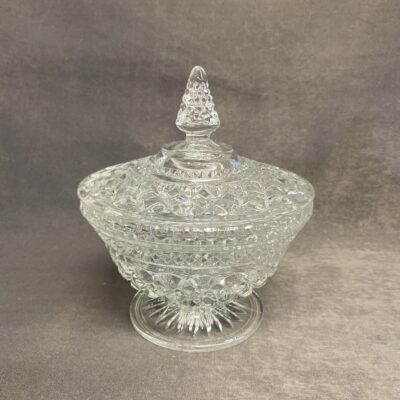 Crystal Lidded Bowl