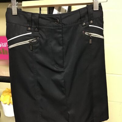 Spanner Golf Black Skort