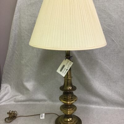 Solid Brass Table Lamp- 37″h