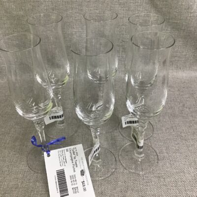 ‘Tudor’ by Towle Champagne Flutes (6)