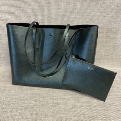 2PC Kate Spade Leather Tote – Green
