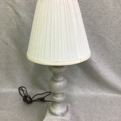 Grey Stone Design Table Lamp- 22.5″h