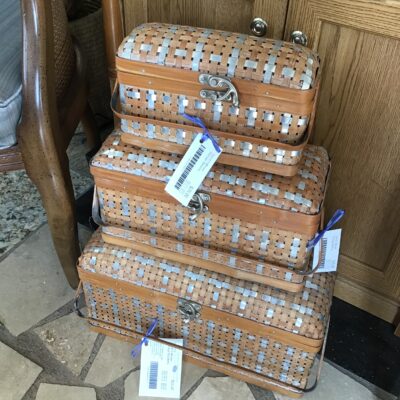 Set of 3 Woven Storage Baskets