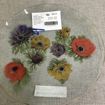 MCM James Clarke Vintage Glass Dish