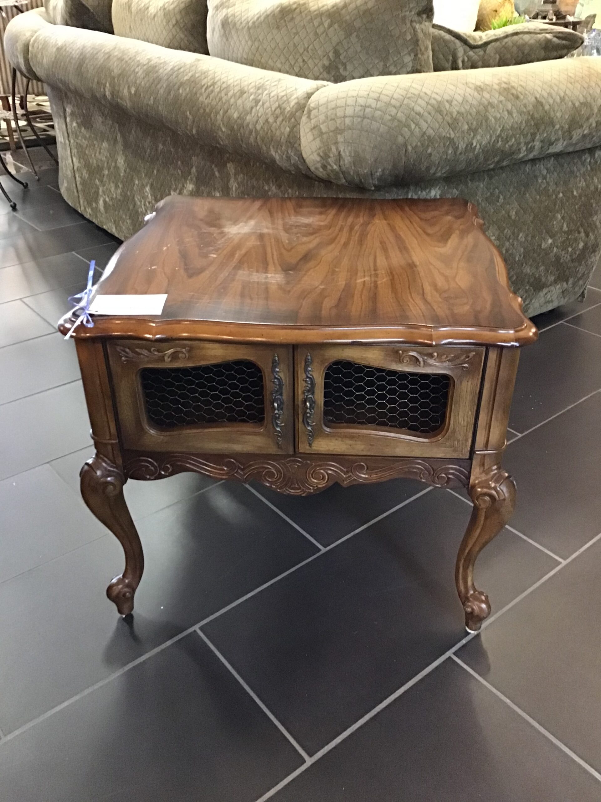 French Victorian Antique Craftline Side Table