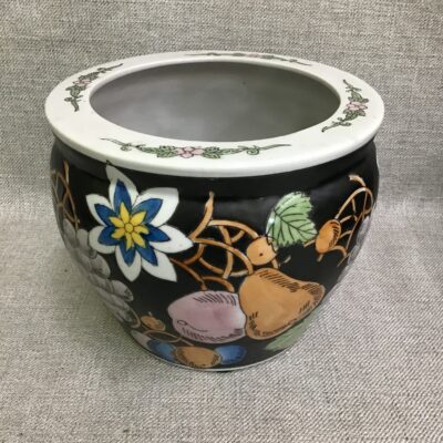 Round Chinese Ceramic Planter