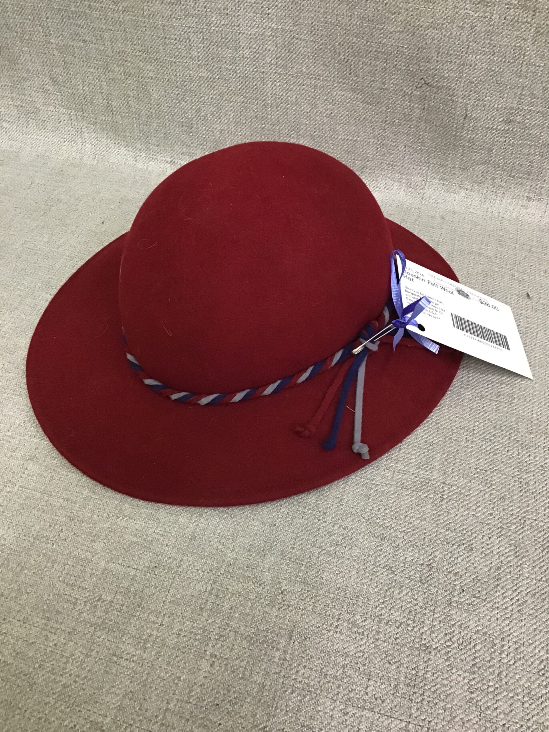 Doeskin Felt Wool Hat