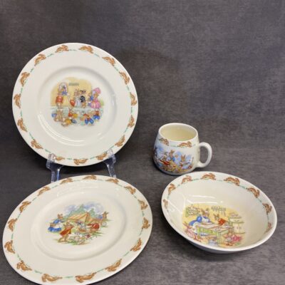 4PC Bunnykins Dishes