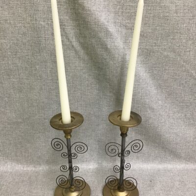 Pair Taper Candle Holders