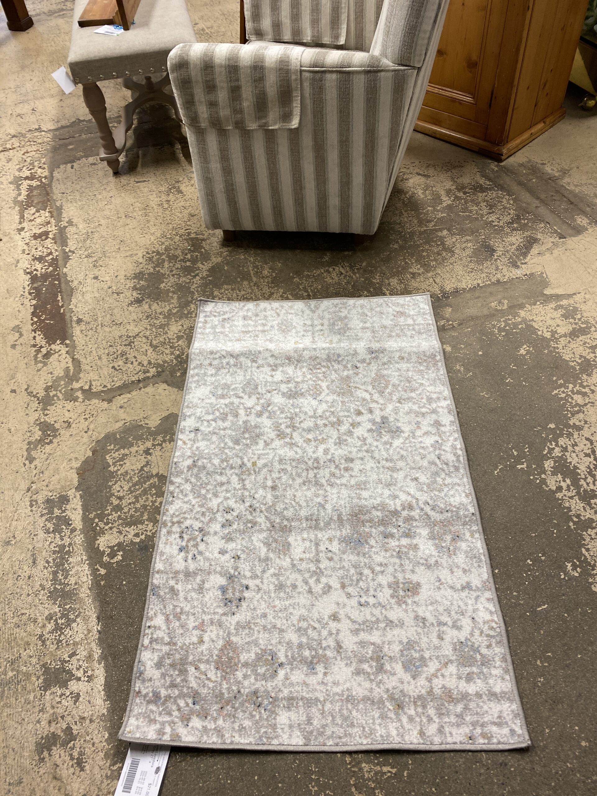 Livabliss Lavadora Rug – Grey 27″ x 45″