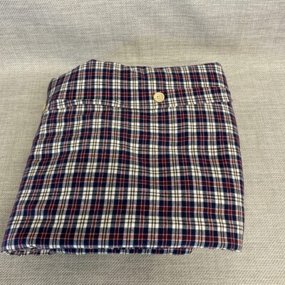 Brunelli Full Duvet Cover – Blue Plaid