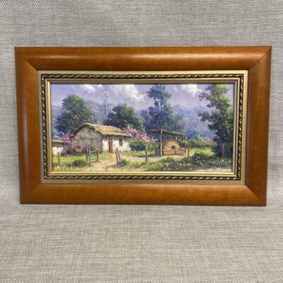 Framed Painting – Farm