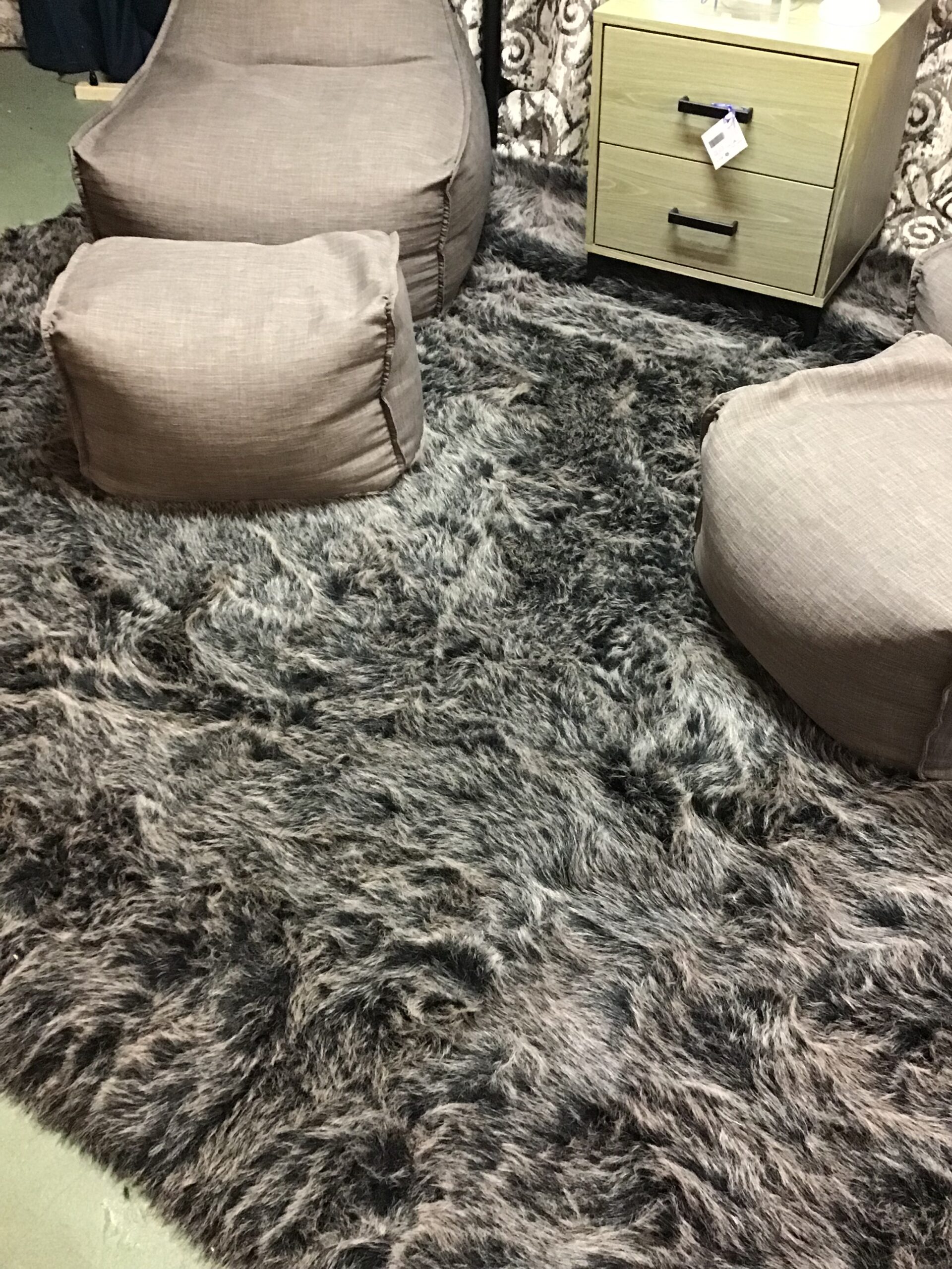 Finley Black and Choral Rug