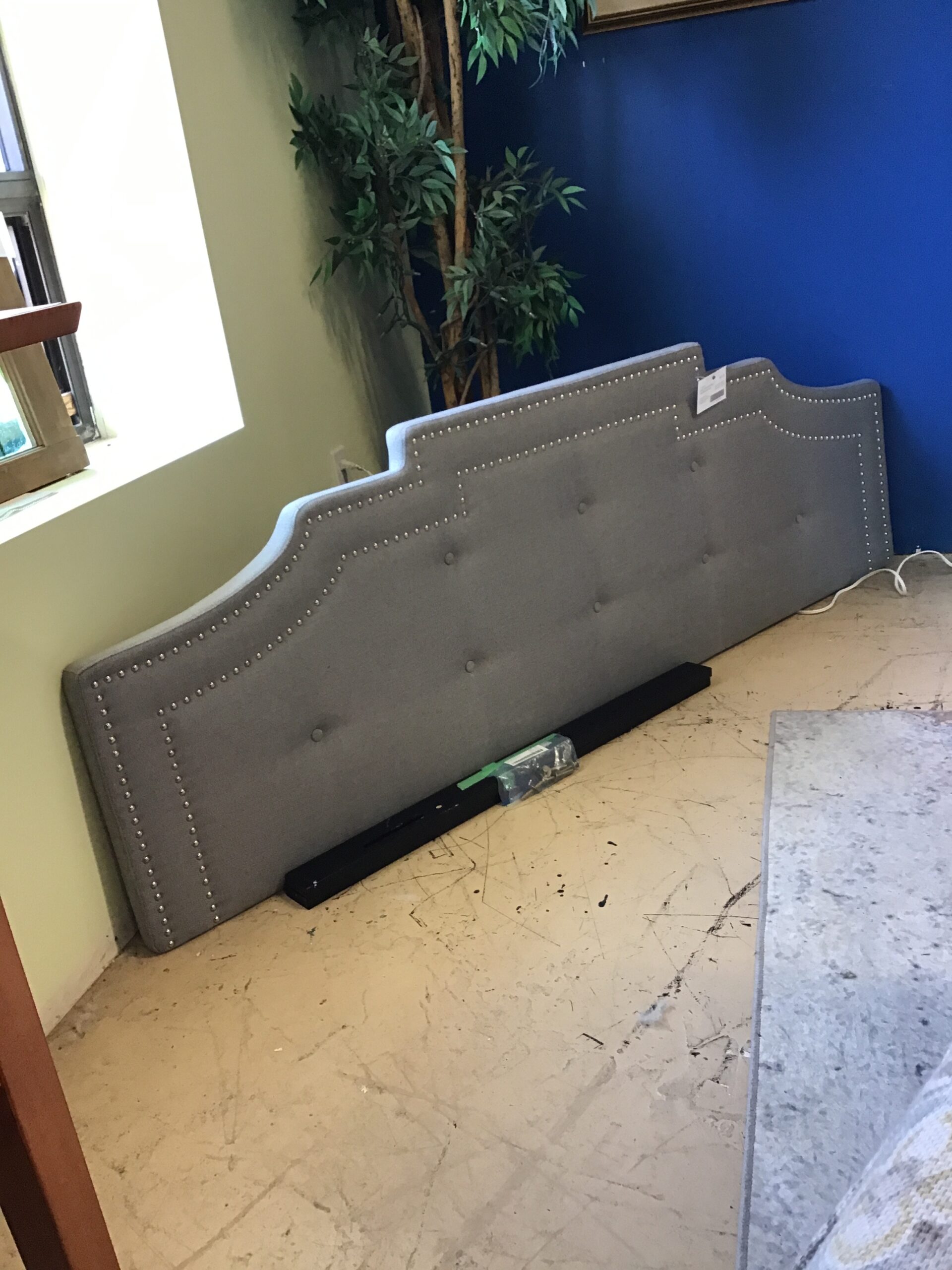 King Upholstered Headboard only