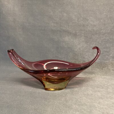 Art Glass Bowl – Red