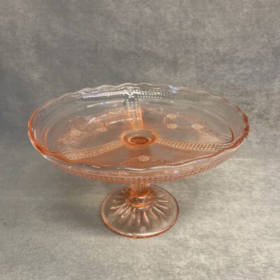 Zabkowice Glass Cake Stand – Wreath